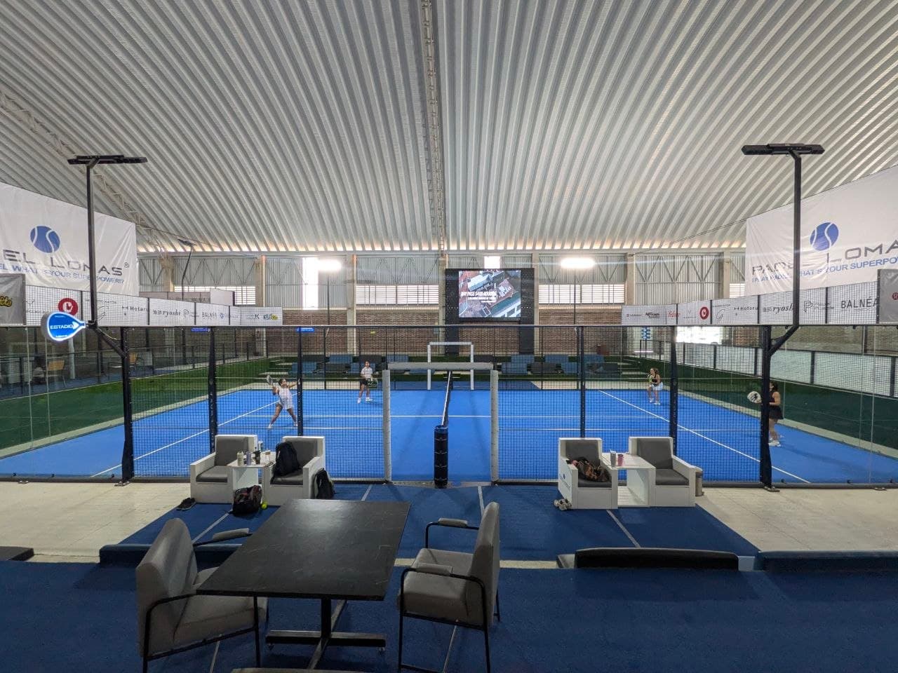 Cancha Estadio en Padel Lomas, Lomas de Angelópolis
